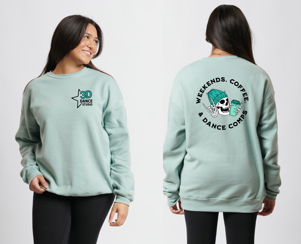 3D Dance Weekends. Coffee. Dance Comps.