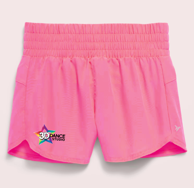 3D Dance Girls Shorts