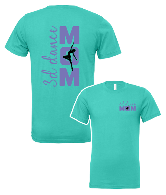 3d Dance Mom Adult tee