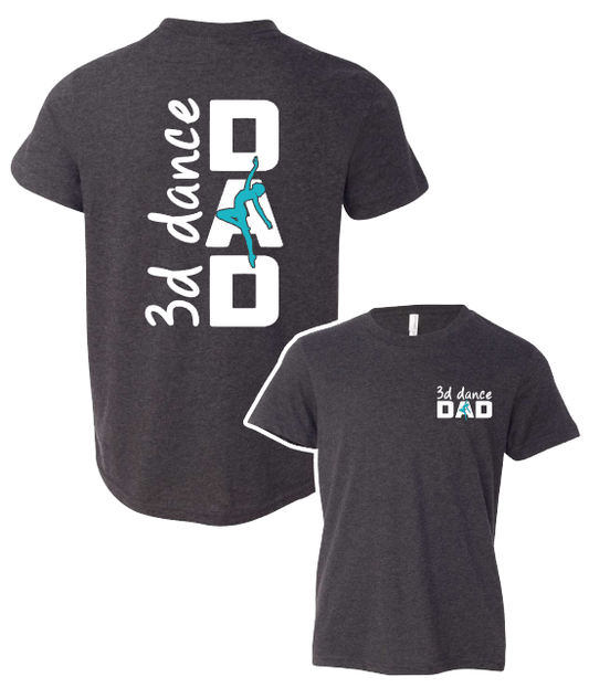 3d Dance Dad Adult tee