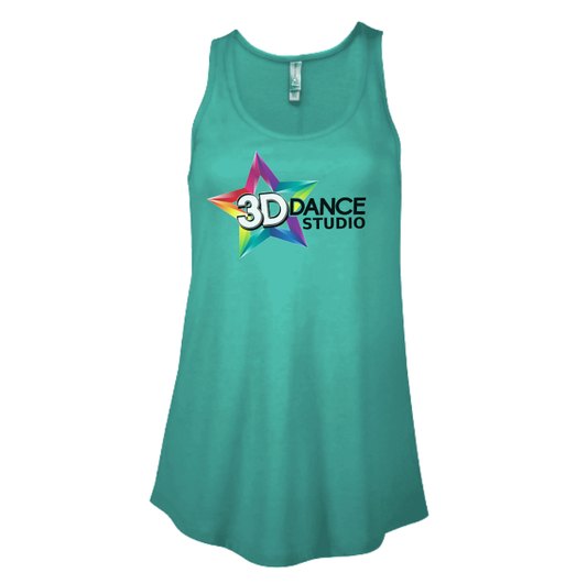 3d Dance Logo Women's Tank