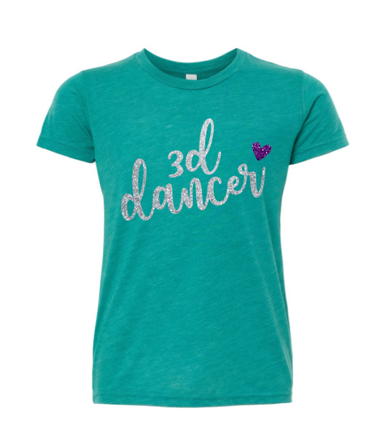 3D Dance Youth Tee