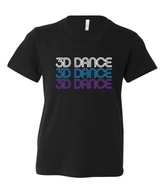 3D Dance Youth and Toddler Tees