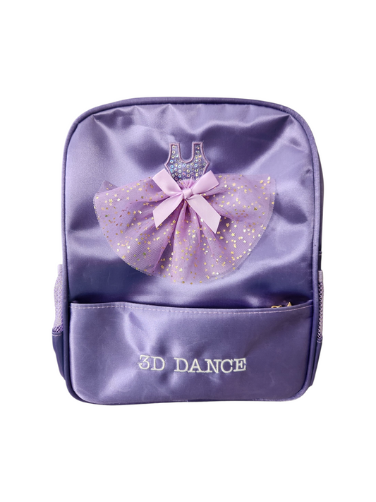 3D Dance Satin Ballerina Bag