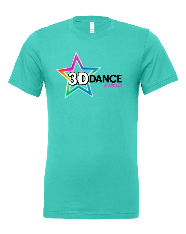 3d Dance Adult Logo Tee