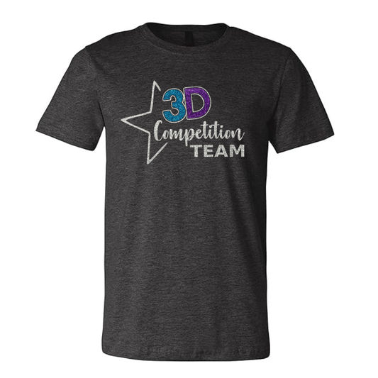 3D Dance Competition Team Adult, Youth and Toddler Tees