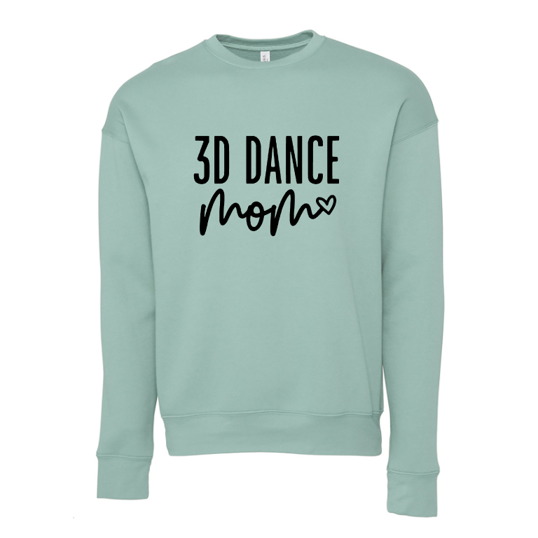 3D Dance Mom Crew Neck Sweatshirt