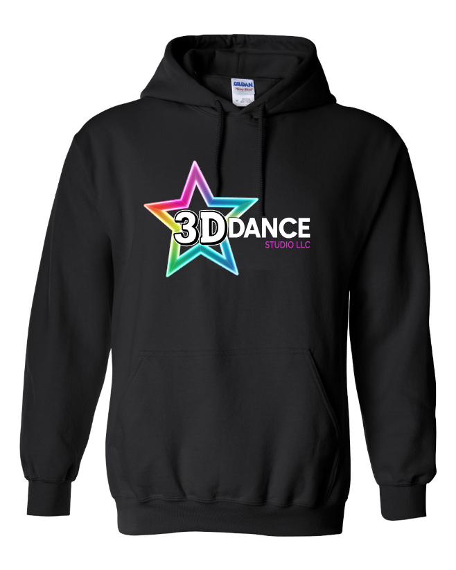 3D Dance Adult Pullover Hoodie