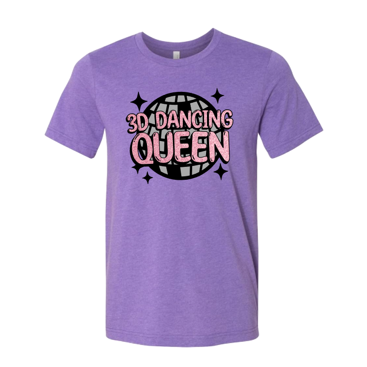 3D Dancing Queen Toddler and Youth tee