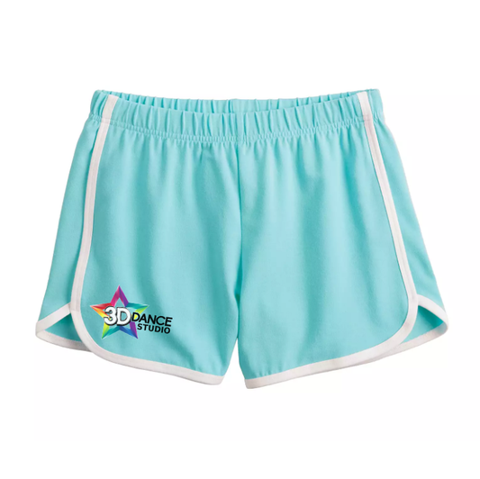 3D Dance Girls Shorts