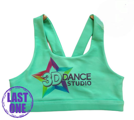 3d dance Girls sports bra