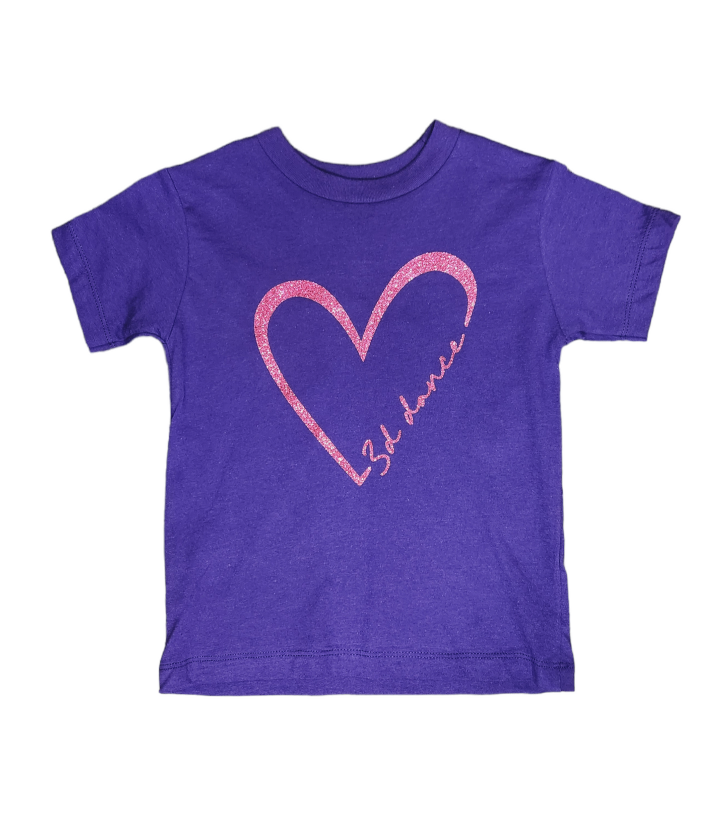 3D Dance Heart Toddler Tee