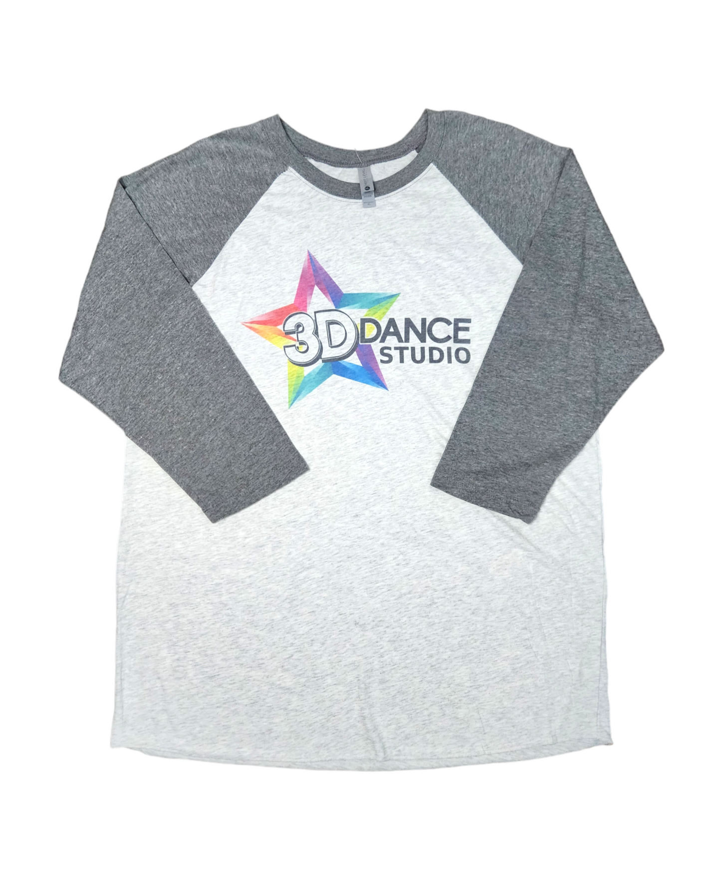 3d Logo Adult and Youth 3/4 sleeve raglan