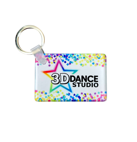 3d Dance Keychain