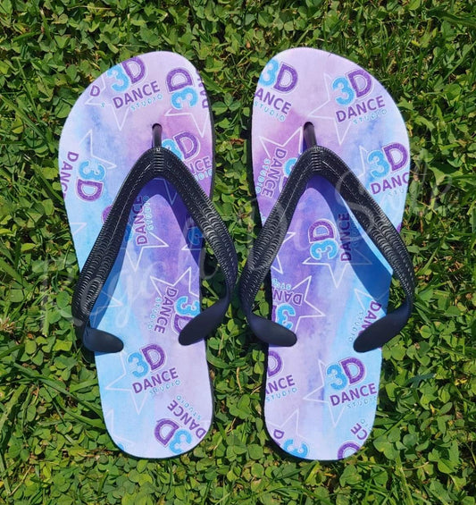 3d Dance Flip Flops