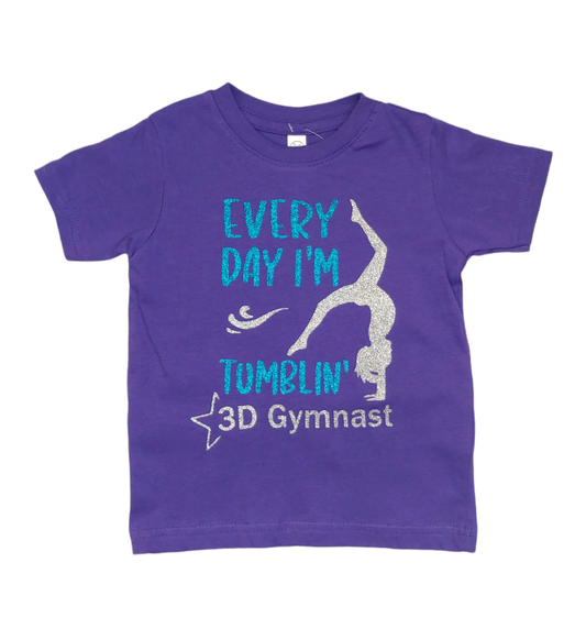 3D Dance Tumblin' Toddler and Youth Tee