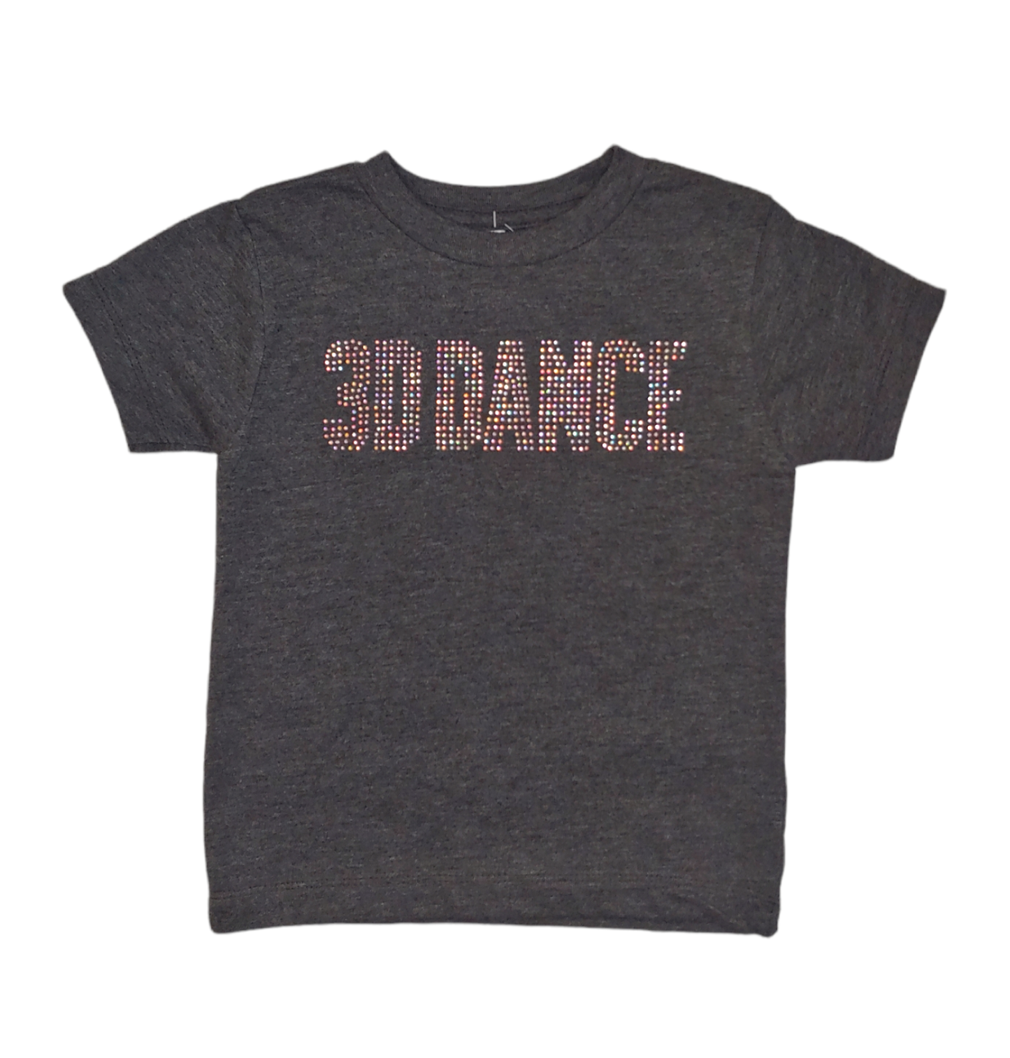 3D Dance Rhinestone Toddler tee