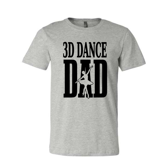 3d Dance Dad Adult tee