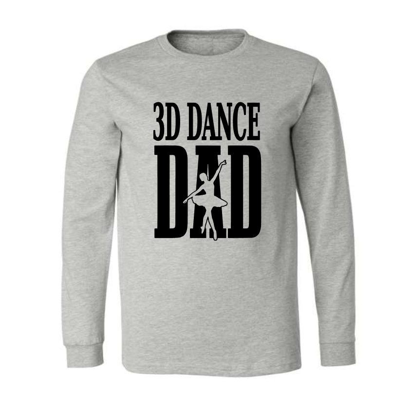 3d Dance Dad Adult tee